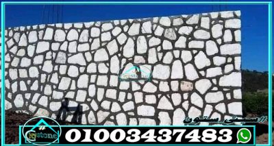 بناء أسوار الدبش للمزارع والفلل